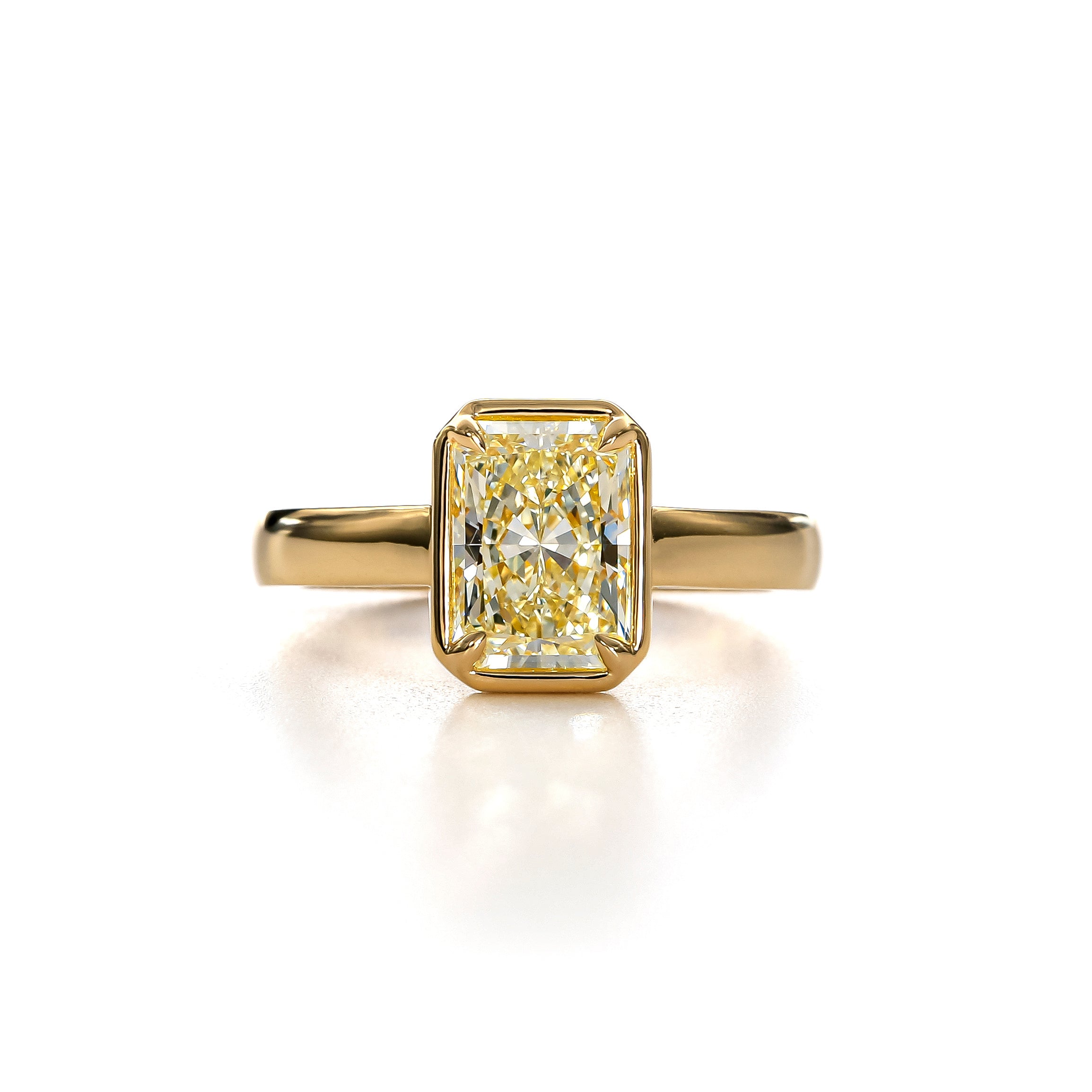 Diamond Custom Radiant Ring