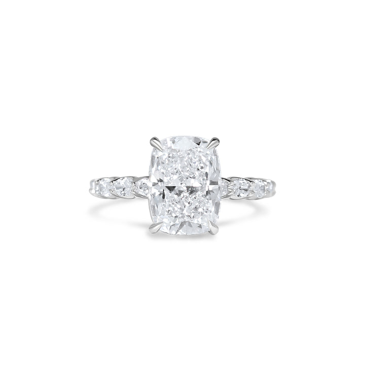  Cushion Diamond Engagement Ring