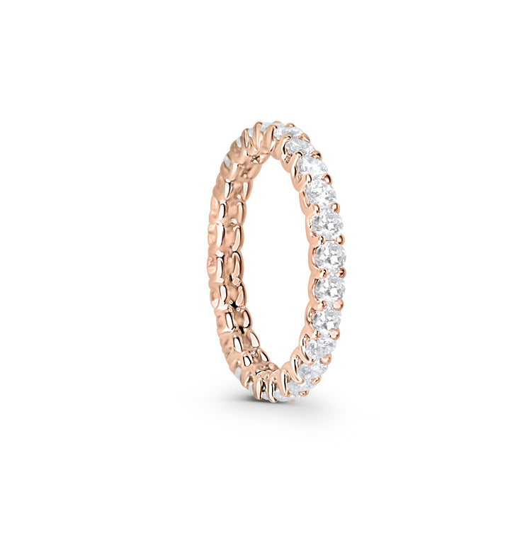 Classic U Prong Diamond Eternity Band