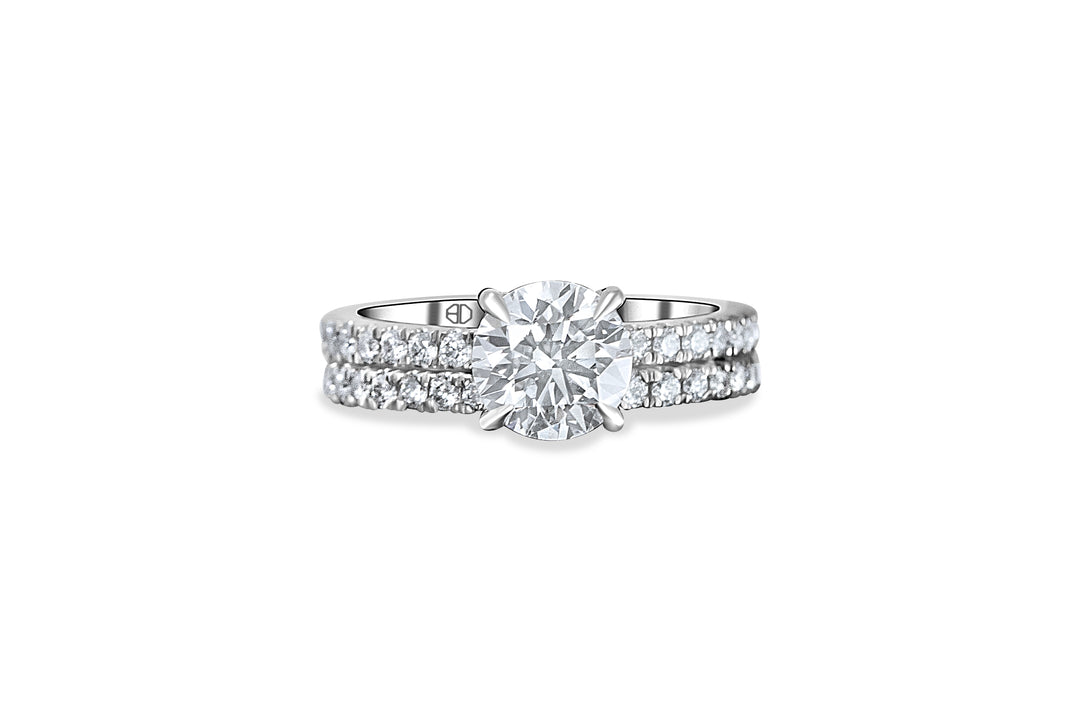 U-Pave Diamond 2/3 Band