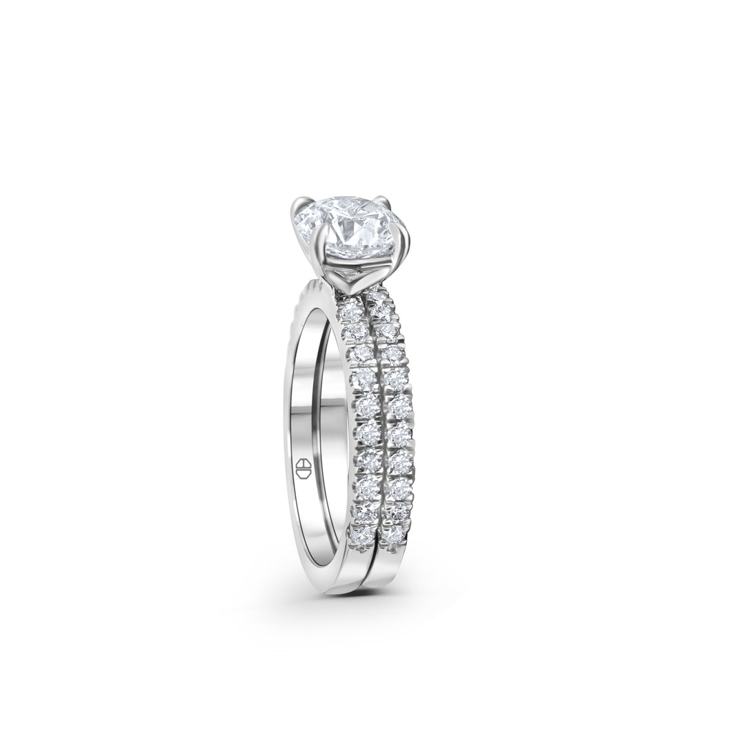 U-Pave Diamond 2/3 Band