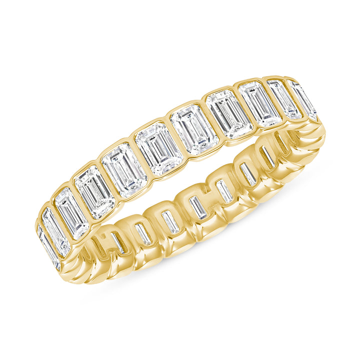 Yellow Gold Eternity Band