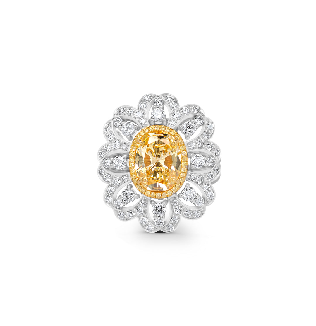 Sunflower Convertible Pendant Ring