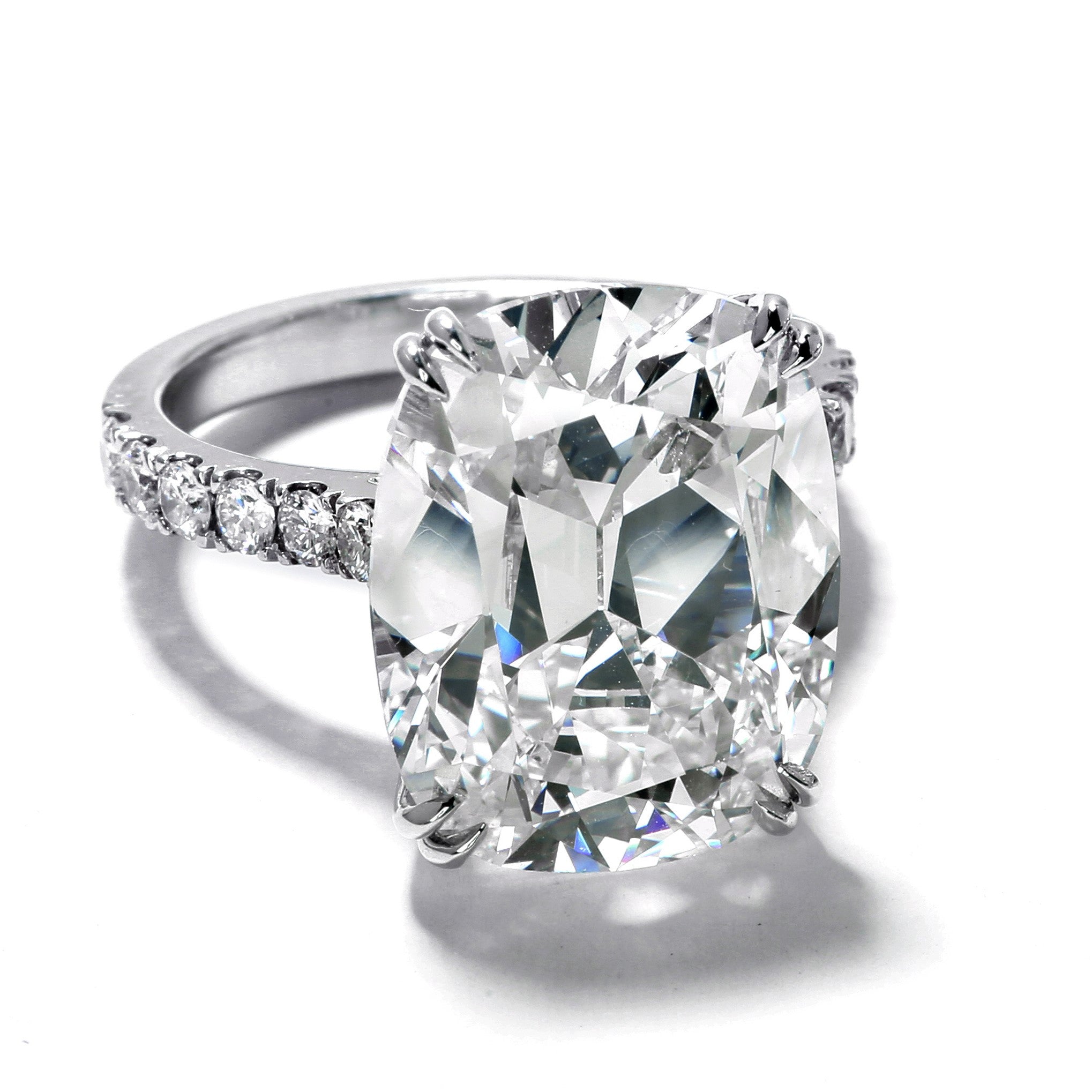 Cushion Cut Diamond Ring