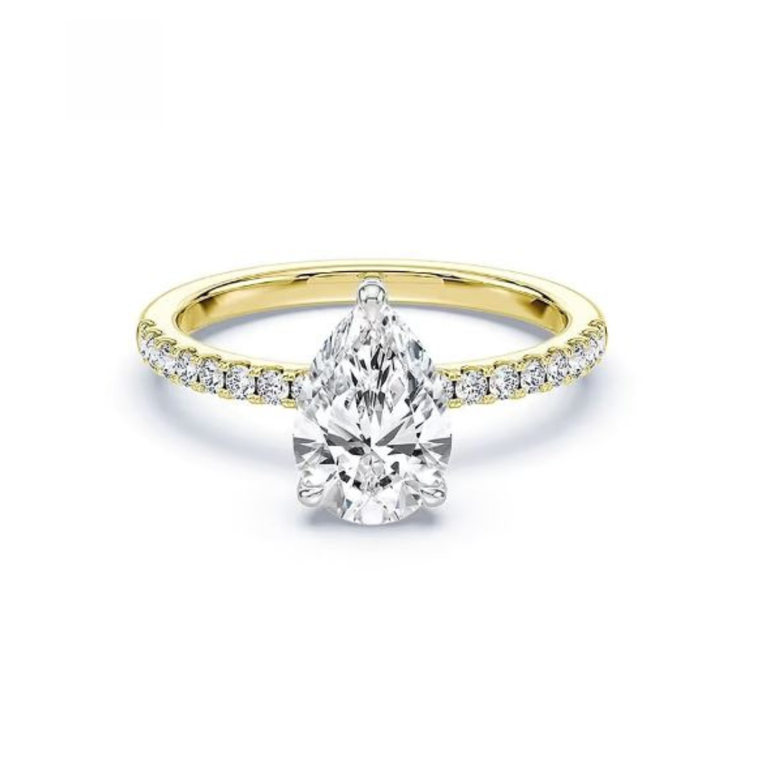 Pear Shaped Ring